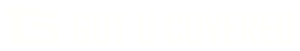 white “Got U Covered” text with brand logomark to the left